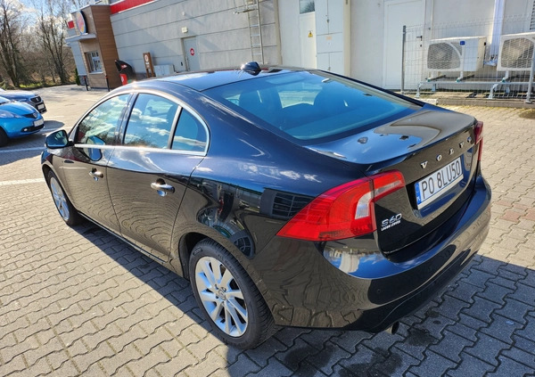 Volvo S60 cena 45900 przebieg: 139900, rok produkcji 2014 z Poznań małe 352